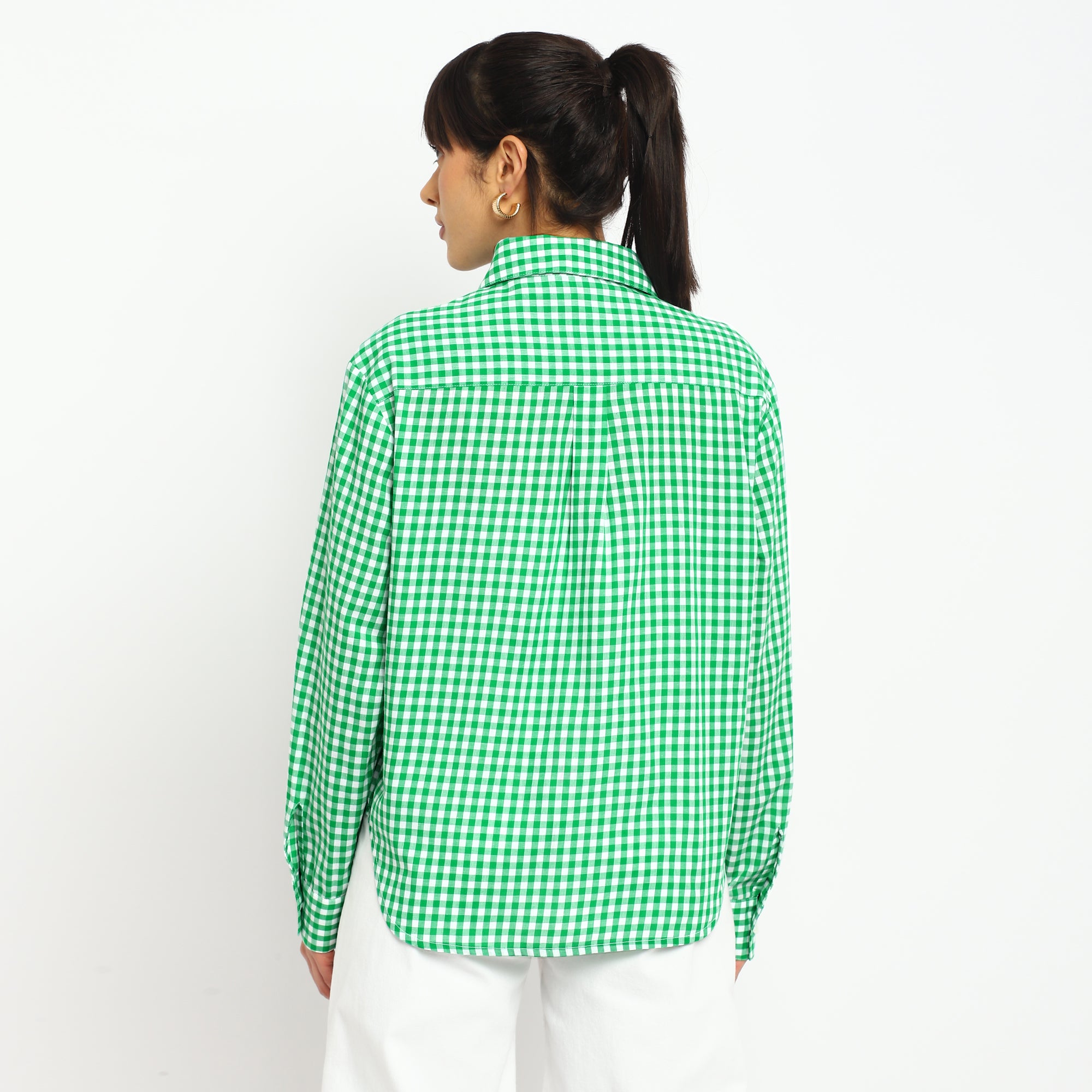 Green Checkered Shirt